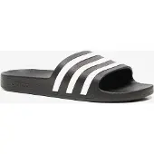 Adidas Sapato aberto 'Adilette Aqua' preto / branco
