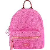 IZIA Mochila ouro / fúcsia