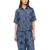 s.Oliver Blusa azul / azul escuro