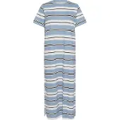 Saint tropez Vestido azul claro / branco