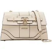 GUESS Mala de ombro 'Latona Mini Tote' bege