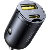 Baseus Carregador De Carro Tiny Star Mini 30w