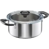 Fiskars Panela Com Tampa Funcional Aço Inoxidável 3l