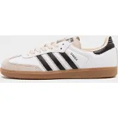 Adidas Originals Sapatilhas baixas 'Samba' ecru / preto / branco
