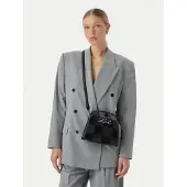 Karl Lagerfeld Mala de ombro preto / prata