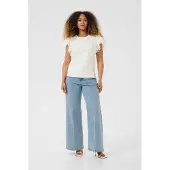 Cream Blusa 'Lisea' branco