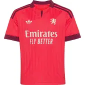 Adidas Camiseta De Manga Curta Júnior Visitante Olympique De Lyon 26/27 Jersey