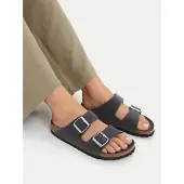 Birkenstock Sapato aberto 'Arizona Triples' preto