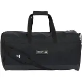 Adidas Malas de desporto '3 STRIPES WEEKENDER DUFFEL BAG' preto / branco