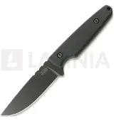 Za Pas Faca Handie, Black G-10, Black Coating