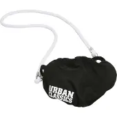 Urban Classics Lenço preto / branco