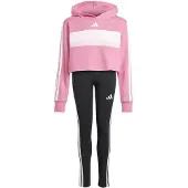 Adidas Agasalho Seasonal Essentials Tiberio 3 Stripes Fleece Leggings