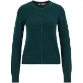 We fashion Casaco de malha verde