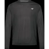 New Balance Camisa funcionais 'Athletics' preto / offwhite