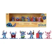 Disney Conjunto De 6 Figuras De Metal Stitch 4 Cm