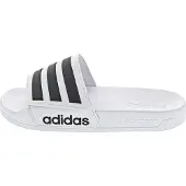 Adidas Sapato aberto 'Adilette' preto / branco