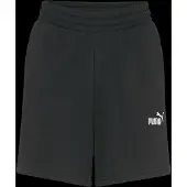 Puma Calças de desporto 'Ess No. 1' preto / branco