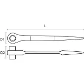 Bahco Catraca 1/2´´ 19-22 Mm