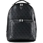 GUESS Mochila 'Milano' cinzento escuro / preto