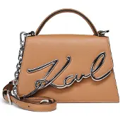 Karl Lagerfeld Malas de tiracolo 'Essentials' castanho