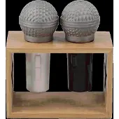Winkee Saleiro E Pimenteiro Magnético Microphone