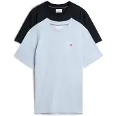 Tommy Hilfiger Camiseta De Manga Curta Mw0mw45091 Regular Fit 2 Unidades