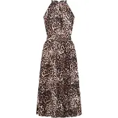 Cloud5ive Vestido ecru / castanho / preto