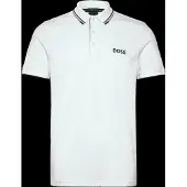 BOSS Camisa funcionais 'Paddy Pro' creme / navy