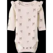 Lil´ Atelier Macacão/Body 'NBFGavo' creme / rosé