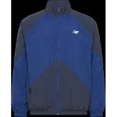New Balance Casaco de treino 'Legacy' navy / azul cobalto / branco