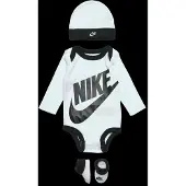 Nike Kids Conjunto De Manga Comprida Futura Logo 3 Unidades