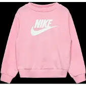 Nike Sweatshirt cor-de-rosa / branco