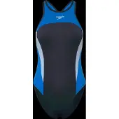 Speedo Maiô High Neck Splice Cross Back