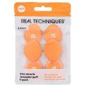 Real Techniques Mini Miracle Concealer Puff Pacote de 6
