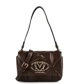 Love Moschino Mala de ombro castanho