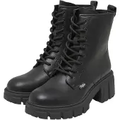 Buffalo Botim com fivela 'Zora' preto