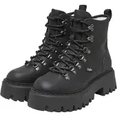 Buffalo Botim com fivela 'Aspen' preto