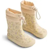 Wheat Bota de borracha 'Zerro' amarelo pastel / verde / alperce / vermelho