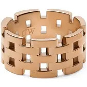 Daniel Wellington Anello 5-Link Bronzo Acciaio Dw0040097 56 Mm — Anello
