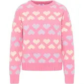 Mymo Pullover azul / amarelo / rosa
