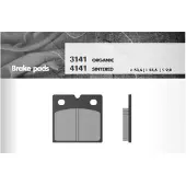 Brenta Moto Pastilhas De Freio Sinterizadas 4141