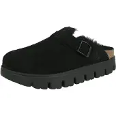 Birkenstock Sapato aberto 'Boston' preto