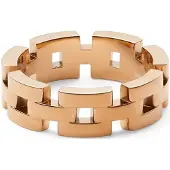Daniel Wellington Anello 3-Link Placcato Oro Dw0040096 58 Mm — Anello