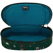 Kipling Estojo 'DUOBOX' verde claro / verde escuro / vermelho