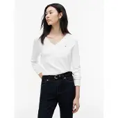 Tommy Hilfiger Polo De Manga Comprida Stitch V-n