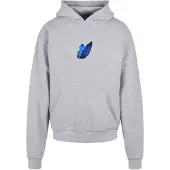 MT Sweatshirt 'Le Papillon' azul / cinzento / preto / offwhite