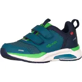 TROLLKIDS Sapatilhas 'Flekkefjord Hiker' marinho / azul escuro / verde claro