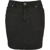 Urban Classics Saia preto denim