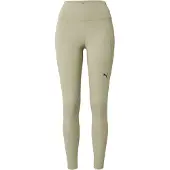 Puma Calças de desporto 'Essential' cáqui / preto