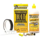 X-sauce Kit De Reparação Tubeless Mtb Schrader 27 Mm